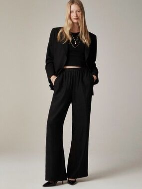 J Crew Stratus Pant Textured Satin